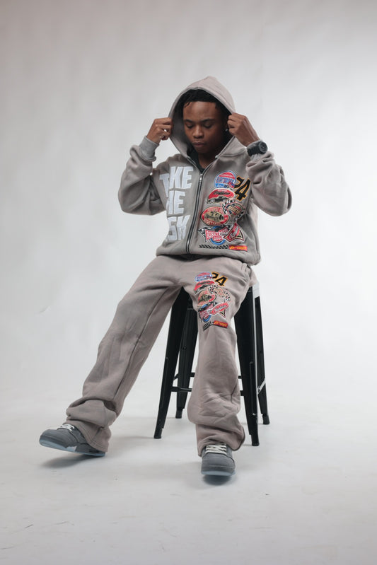 Grey “Take The Risk or Dream Forever” Set