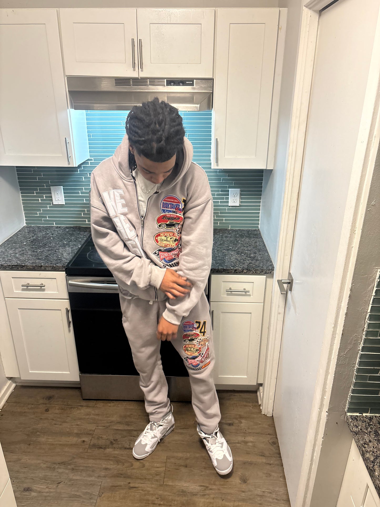 Grey “Take The Risk or Dream Forever” Set