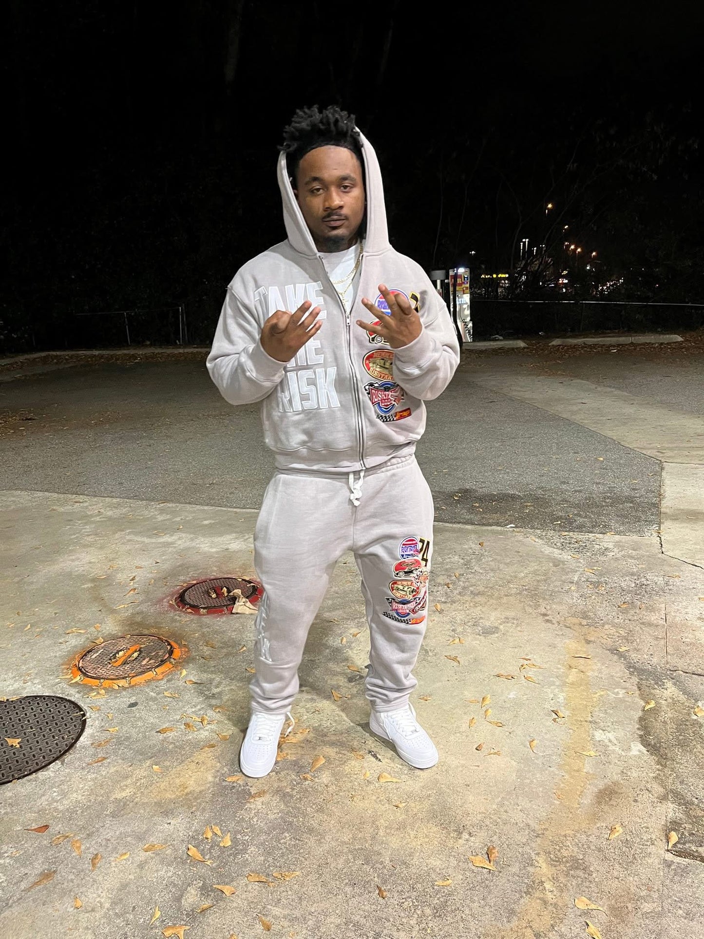 Grey “Take The Risk or Dream Forever” Set